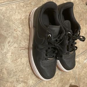 Nike Air Force ones leather